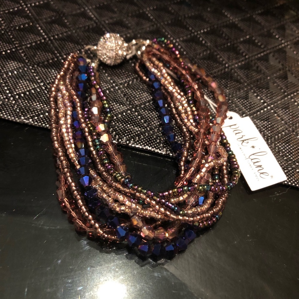🆕 Park Lane bracelet with stunning crystal bead magnetic clasp !!! Brand New!!!